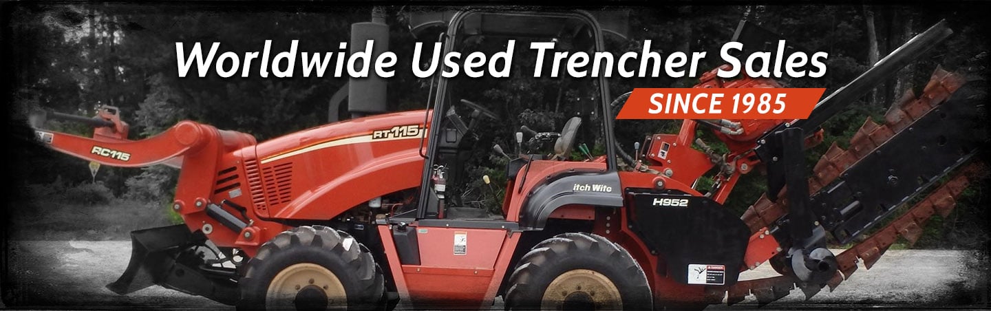 Plauche Inc. Worldwide Used Trencher Sales